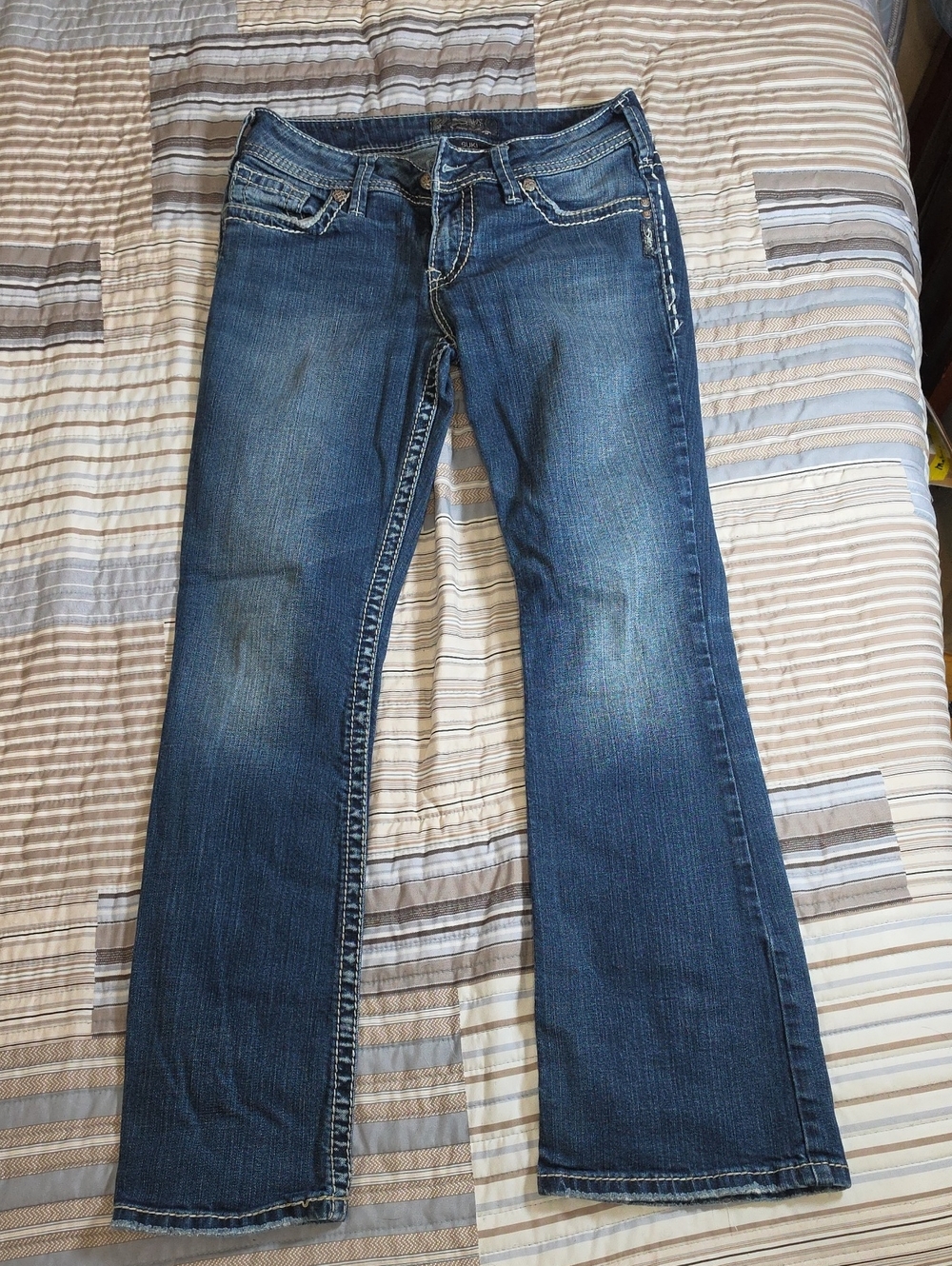 Silver Suki Women's Blue Denim Jeans